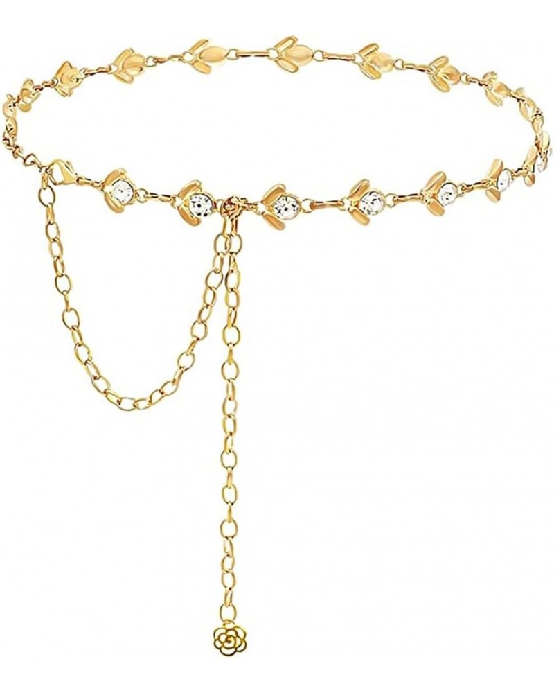 Womens Metal Chain Dress Belt Tassel Waist Chain Body Belly Chains Daisy Sweater Belt Decorated Gold Silver Waist Chain Belt ...