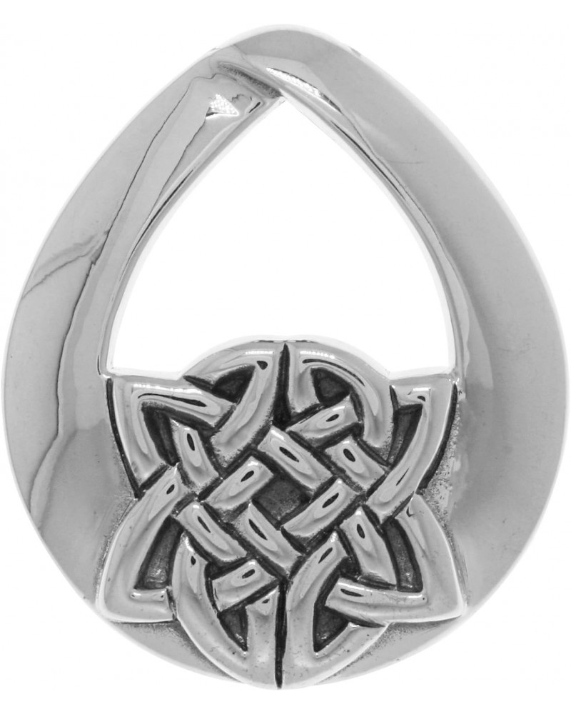 Sterling Silver Teardrop Celtic Knot Pendant $26.04 Pendants