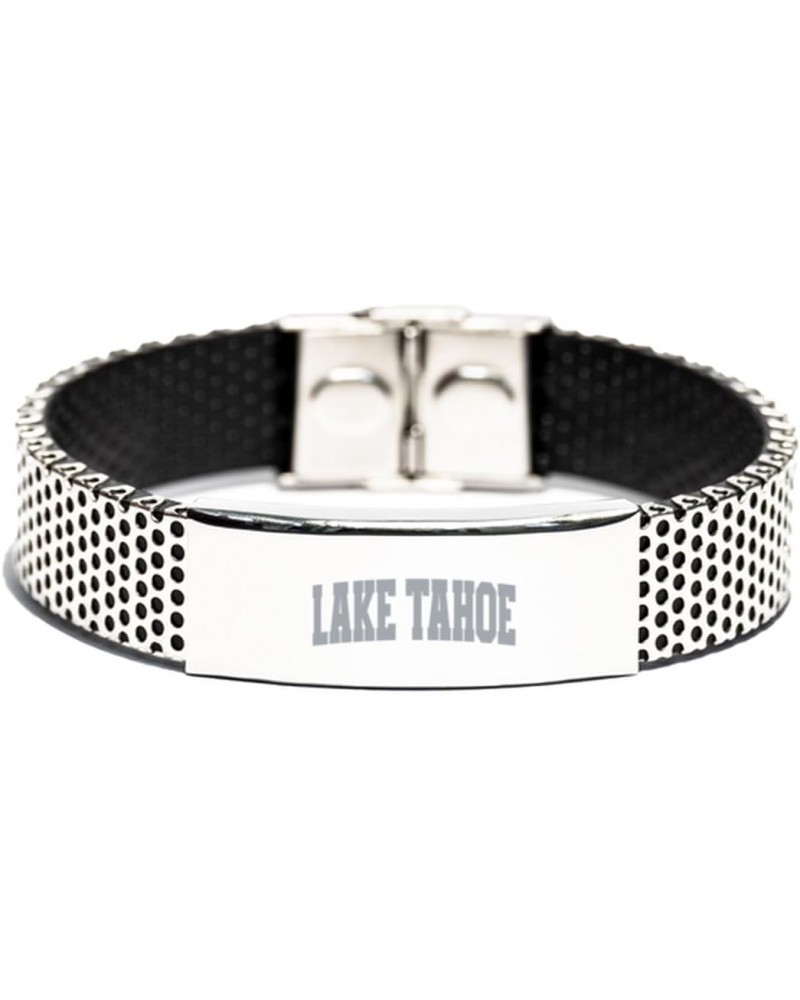Lake Tahoe Moving Away Bracelet, Gifts, Stainless Steel Bracelet, Christmas, Stocking Stuffer $13.93 Bracelets